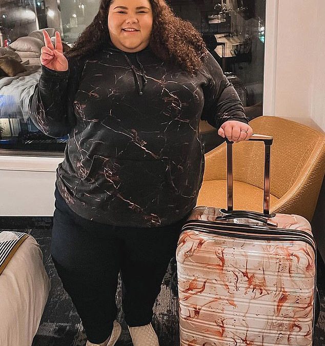 Plus-sized blogger is told she is ‘going to cause a plane crash’ after sharing her travel experience