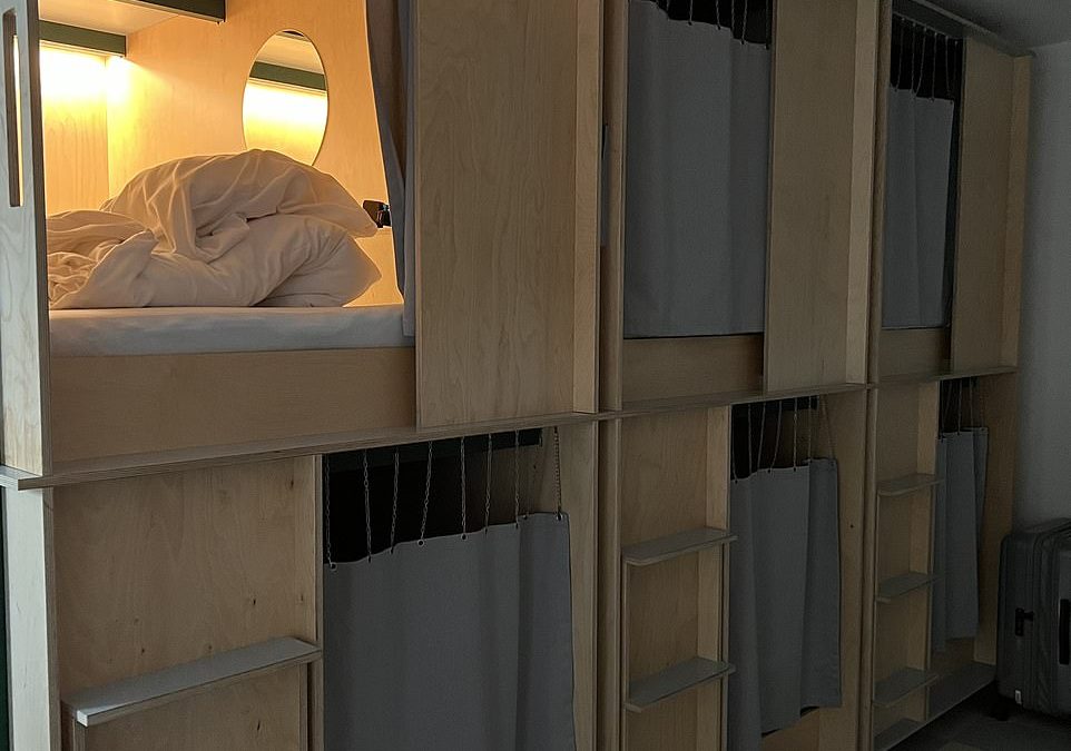 Switzerland on the VERY cheap: Inside the Zurich capsule hotel with £41-a-night plywood-box rooms