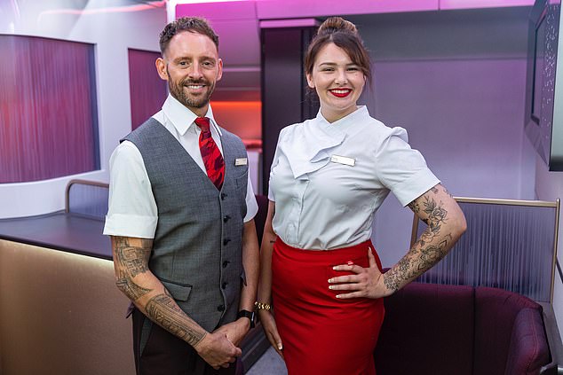Virgin Atlantic becomes first UK airline to allow cabin crew to display tattoos while in uniform 