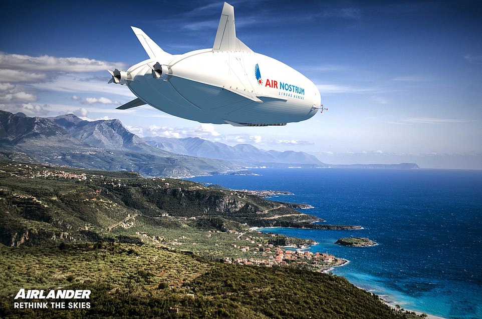 Yorkshire-built airship will take four hours to fly between Barcelona and Majorca