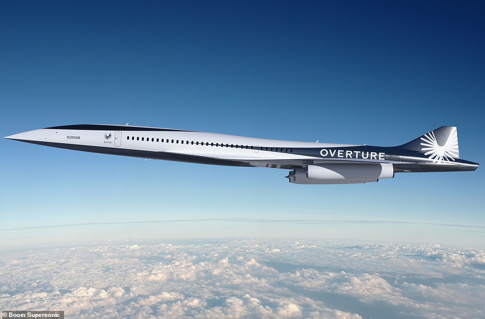 Boom Supersonic reveals new design for its 1,300mph passenger plane