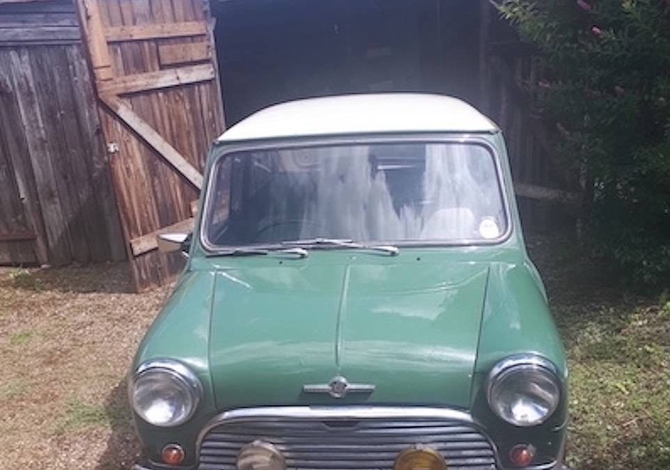 Rare 1965 Mini Cooper S that’s been in a SHED for 34 years se to fetch £32k at auction