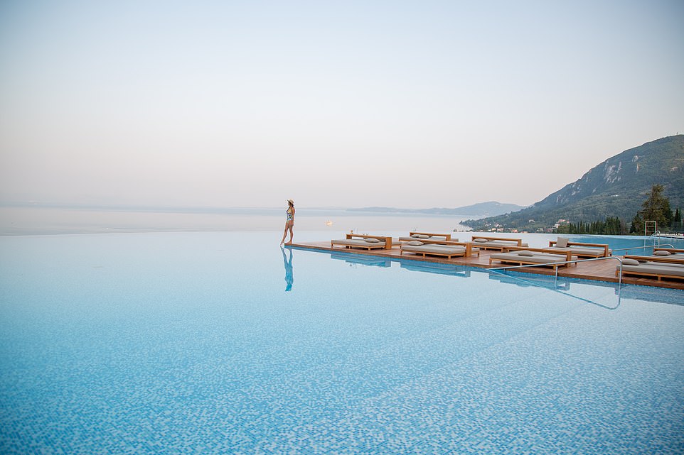 A licence to impress – A LOT: Inside the amazing new cliffside Corfu hotel worthy of a Bond movie