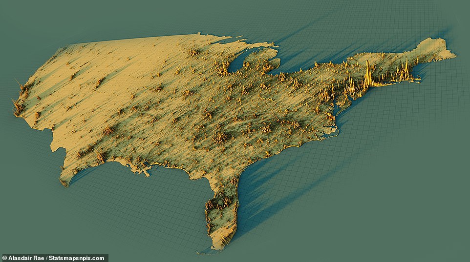 Amazing spike maps that will change the way you see Earth