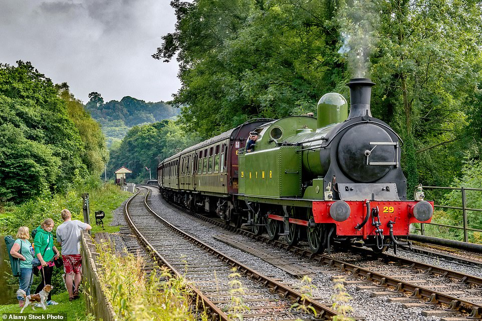 Britain at its best: Staffordshire’s Churnet Valley, once marred by industry, now a rural idyll