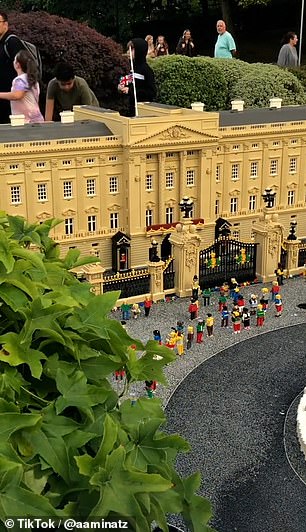 Legoland pays tribute to the Queen with miniature versions of Buckingham Palace and Windsor Castle