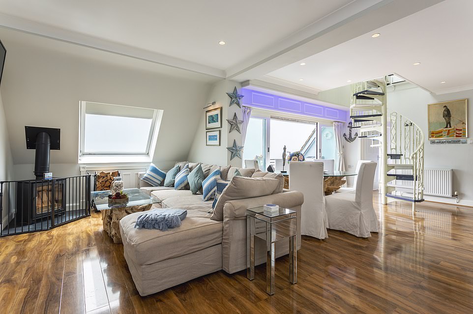 Seaside sensation: Inside a stunning beach house in Folkestone boasting views to France