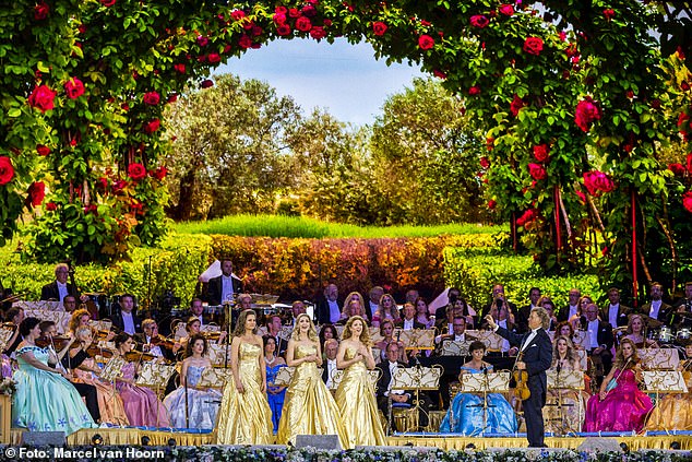 Exclusive for Mail on Sunday readers: Waltz round Maastricht with violin virtuoso André Rieu 