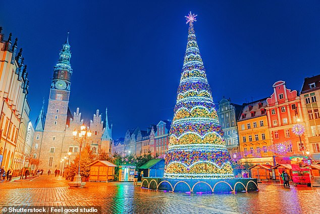 Head to the Polish city of Wroclaw this winter for ‘Europe’s best (and best-value) Christmas market’