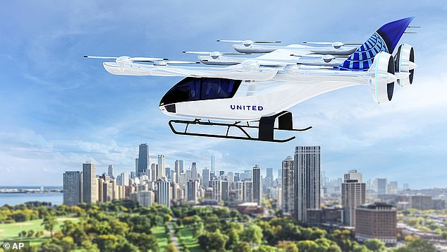 United places $15M order for 200 electric air taxis that will ferry people to the airport for $100