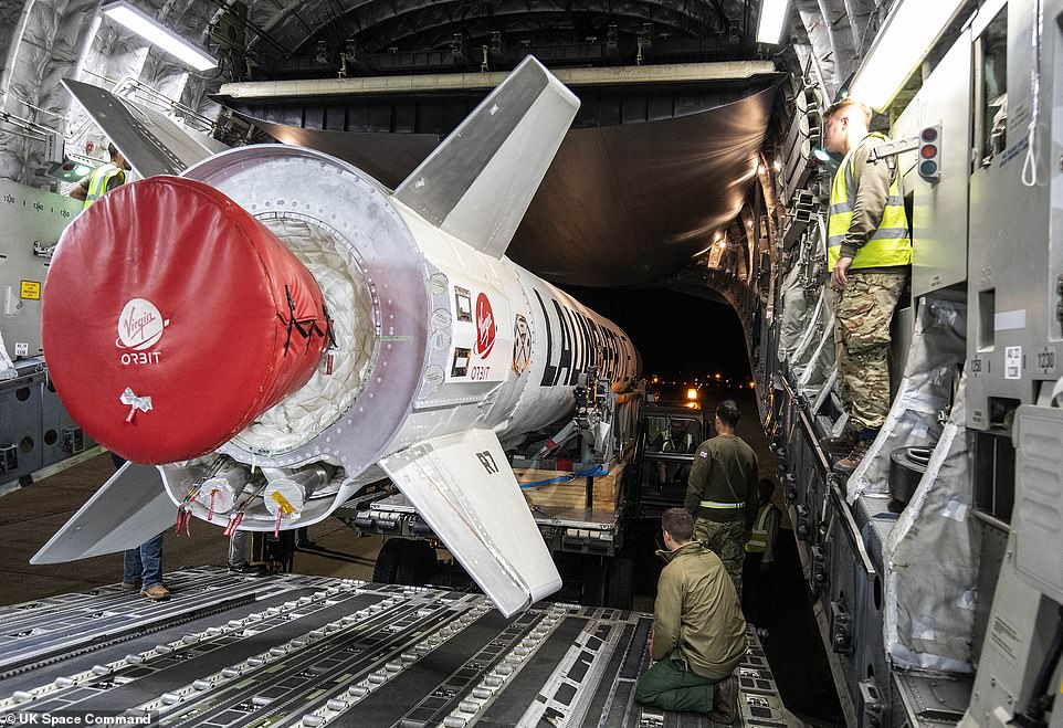 Virgin Orbit rocket arrives in Cornwall ahead of maiden UK launch next month