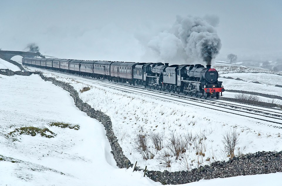 All aboard the Santa Express! This steam train ride makes for an unforgettable Christmas adventure