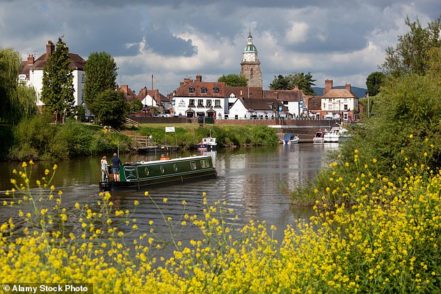 Britain at its best: The joys of delightful Worcestershire river town Upton upon Severn