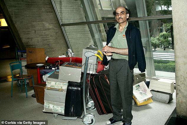 Mehran Karimi Nasseri who lived in a Paris airport was a mini celebrity among staff and passengers