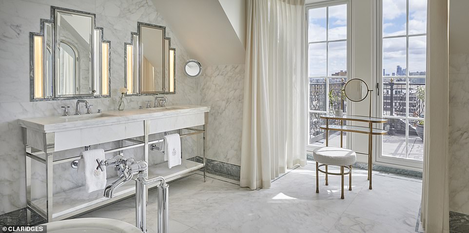 Inside one of Britain’s most elite hotels: MailOnline visits Claridge’s and its new subterranean spa