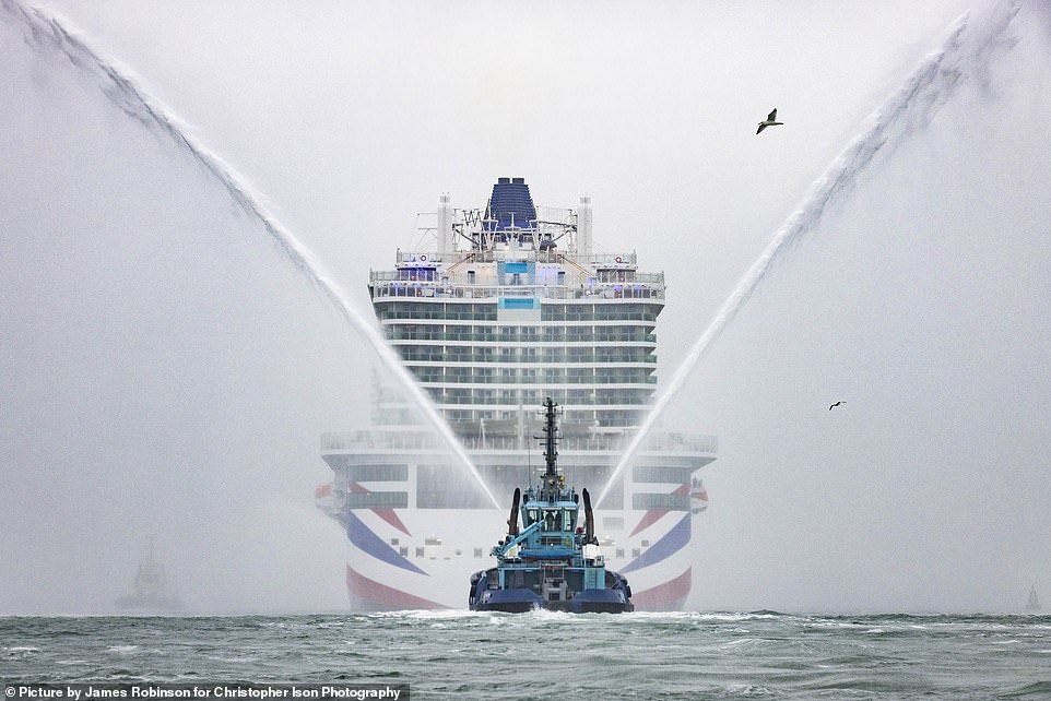 Pictured: Stunning new 345m-long P&O Cruises ship Arvia ahead of her maiden voyage to the Canaries