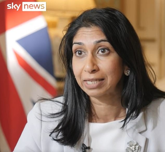 ‘Think carefully’ before trying to leave Britain at Christmas, Suella Braverman warns