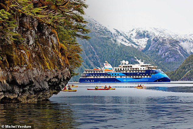 Get close to bears and whales on this American Queen Voyages cruise through the wilds of Alaska