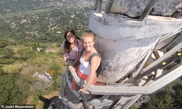 Heart-stopping video of ascent up the ‘crazy narrow’ spiral steps of Ambuluwawa Tower in Sri Lanka