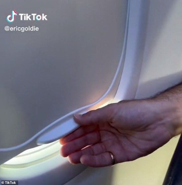 New York real estate agent SWATS hand of plane passenger who kept trying to open his window shade