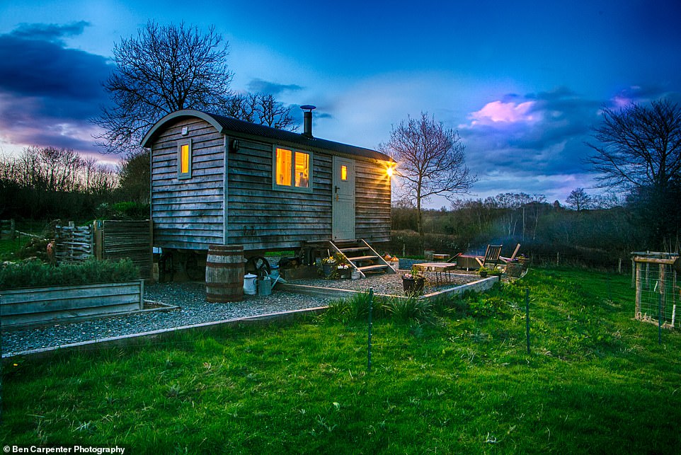 Snuggle up! Cosy cabins and romantic huts to rent on Valentine’s Day, from Cornwall to Scotland