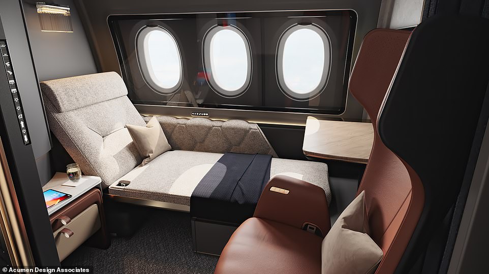Stunning first-class airline suite revealed that offers a ‘VIP jet experience’
