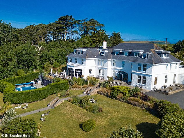 The Inspector is charmed by the sea views and chic nautical decor at Cornwall’s St Enodoc Hotel