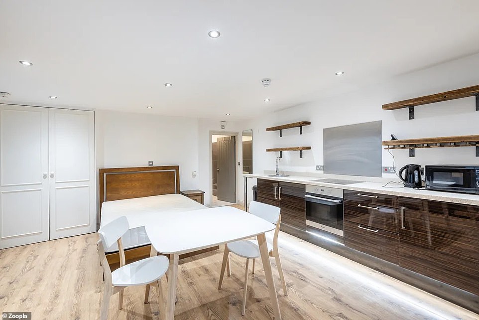 Inside five studio flats for sale online… ranging in price from £23k to £3m