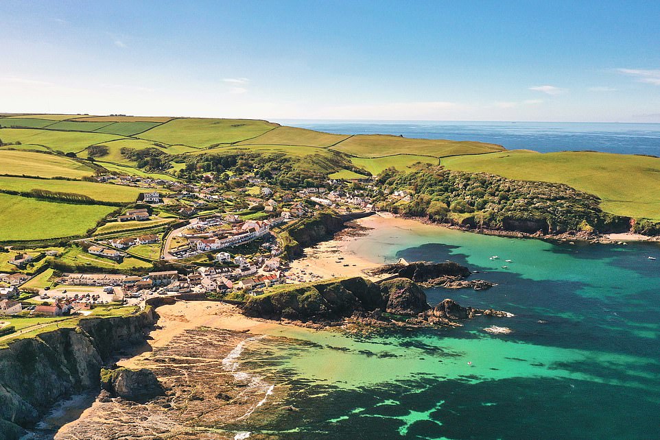 Inside the Hope & Anchor, a warm and welcoming South Devon pub that offers stunning sea views