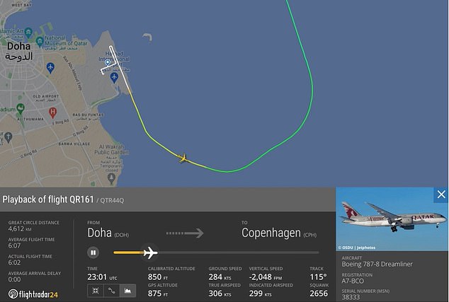 Passenger on Qatar Airways 787 that plummeted after take-off recalls how there was panic in cabin