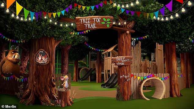 Pictured: The brand-new £2.3million Gruffalo attraction that’s coming to Blackpool’s seafront in May