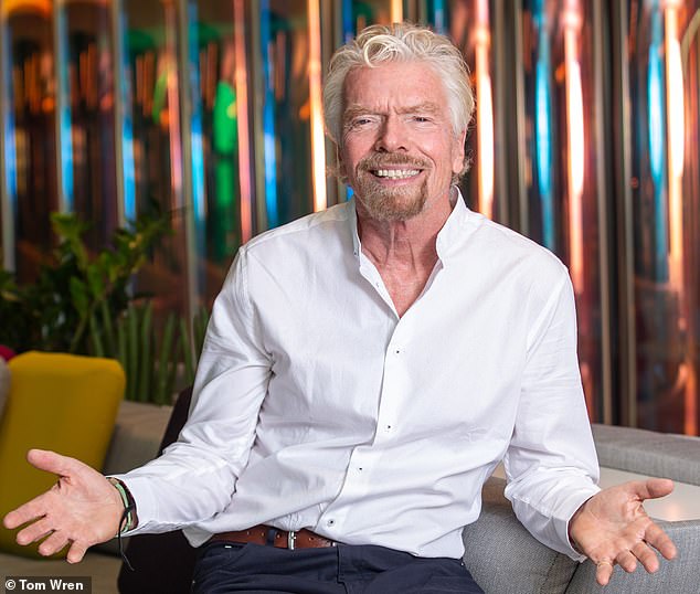 Billionaire Virgin tycoon Sir Richard Branson talks about his travels