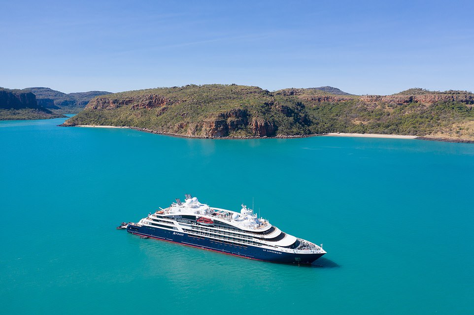 Cruising the eye-popping Kimberley coastline in Western Australia