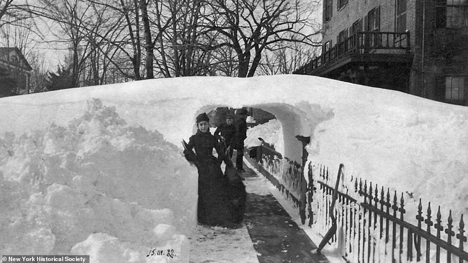 How the Great Blizzard of 1888 on March 11 left 400 dead on the East Coast