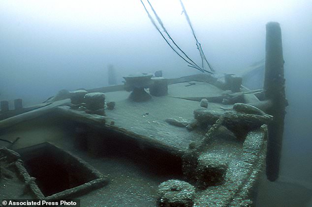 Long-lost 191-foot cargo vessel Ironton is found at the bottom of Lake Huron