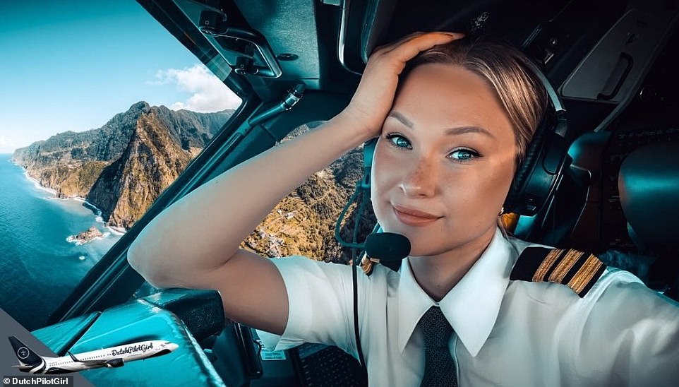 Meet the female airline pilot who has turned the ‘dumb blonde’ stereotype upside down