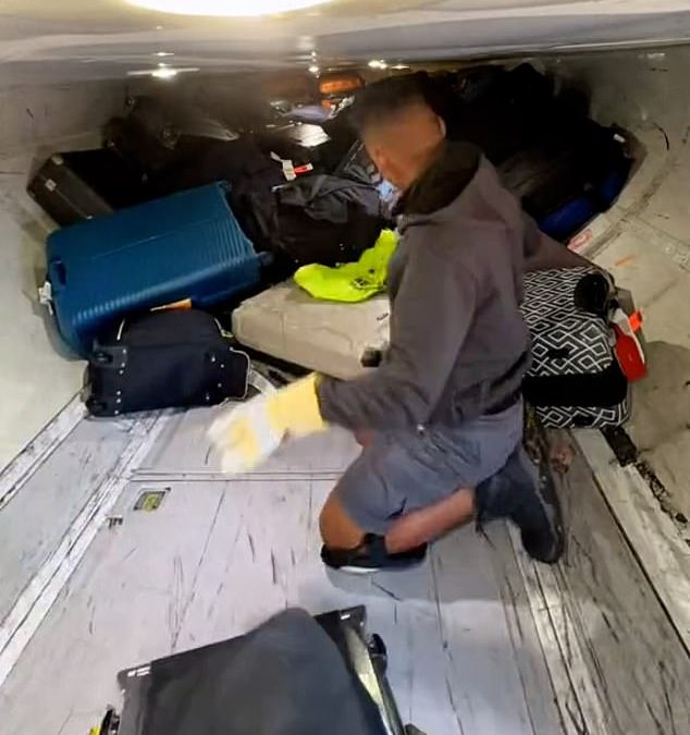 ‘Real-life Tetris’: Ramp agent’s mesmerising TikTok videos of plane cargo holds being loaded