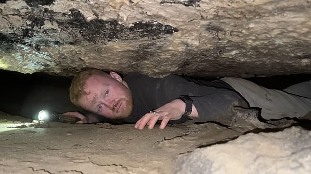 YouTuber with claustrophobia explores 12 inch-wide cave network