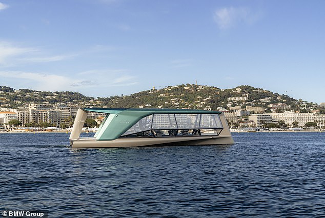 BMW debuts a zero-emission YACHT at Cannes with voice-controls and Hans Zimmer soundtrack