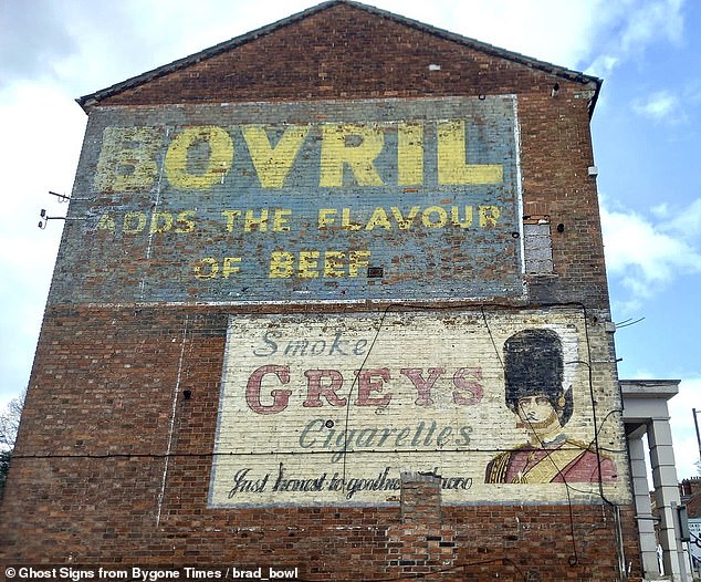 Britain’s ‘ghost signs’ revealed: Instagrammer reveals faded adverts from yesteryear around the UK
