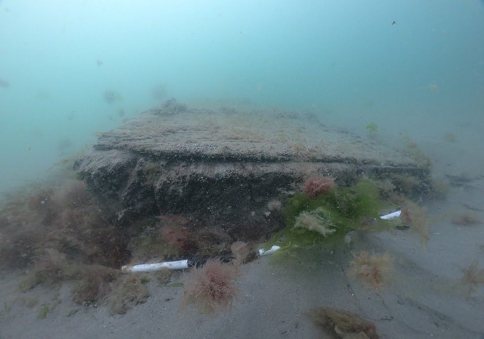Rudder from HMS Invincible that sank in the Solent in 1758 discovered 200ft away from main shipwreck