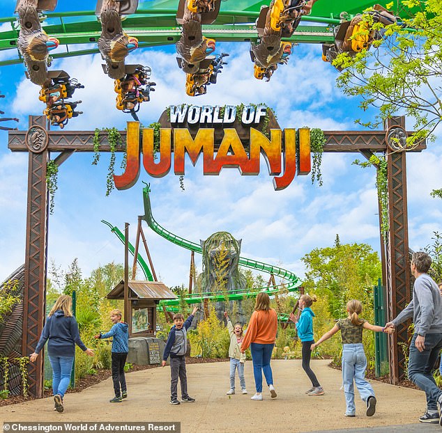 The world’s first Jumanji-themed park launches at the UK’s Chessington World of Adventures Resort