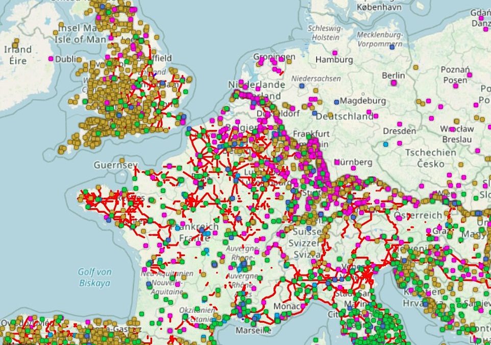 Which ancient treasures have been found near YOUR house? Map reveals the locations of historic sites