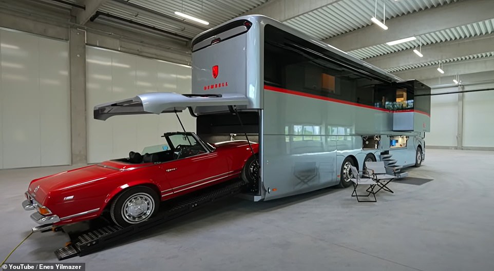 Inside the $1.5 million motorhome with ‘SPACESHIP interiors’