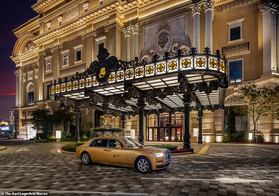 Inside the world’s only hotel designed by Karl Lagerfeld