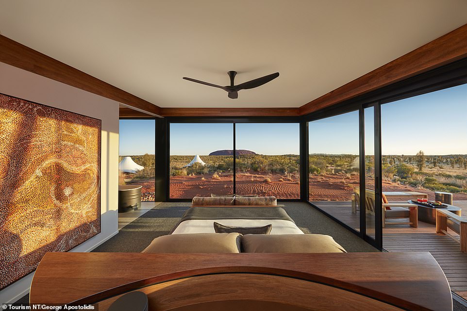Twenty places in Australia offering incredible views to wake up to, from Uluru to Sydney Opera House