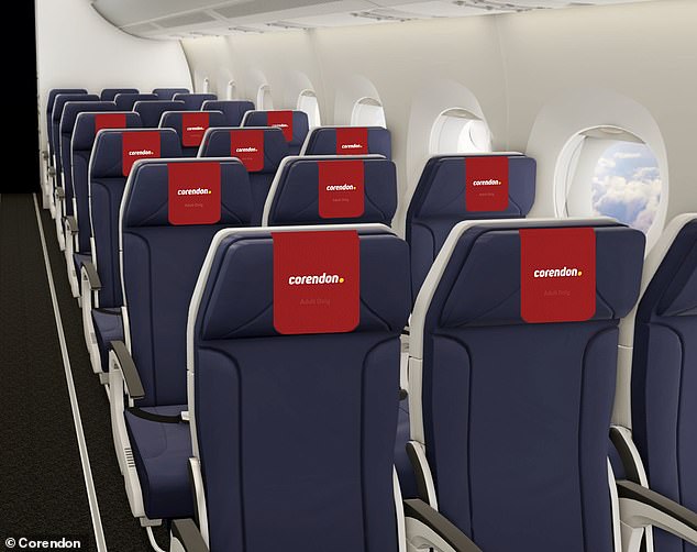 Airline Corendon introduces zone where children are BANNED that’s shielded from the rest of the aircraft by walls and curtains