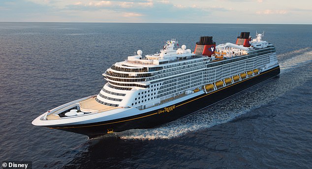 Disney Cruise Line unveils its brand-new ship, launching in 2024 – with features including a Mickey Mouse ride, an Aladdin-inspired ‘grand hall’ and a Zootopia sweet shop