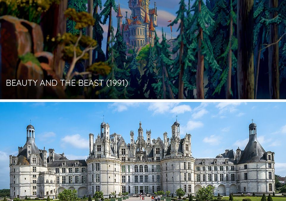 From Big Ben in Peter Pan to the fairytale castle in Frozen: Disney reveals 30 real-world locations that have inspired its most-loved films over the past 100 years