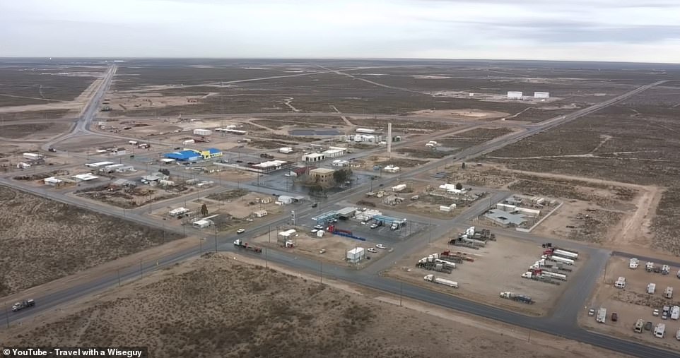 Inside Loving, America’s LEAST populated county – which has 58 RESIDENTS, one cafe, and a church – but boasts one of the highest per-capita incomes thanks to booming oil industry